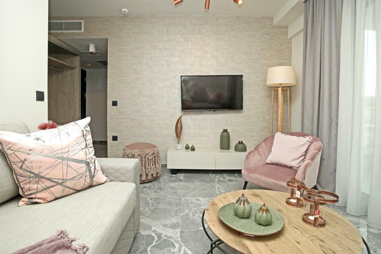 Athinais Luxury Apartments Ханиоти Экстерьер фото